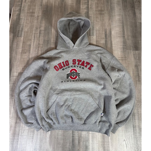 Russell Athletic Other - Russell Athletic Ohio State Buckeyes Athletics Hoodie Gray Mens XL Sweatshirt